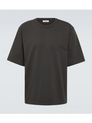 T-shirt di cotone in jersey Cdlp grigio