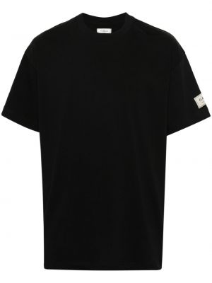 Памучна тениска Flâneur черно