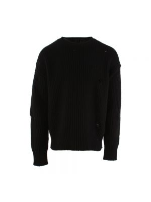 Sweter wełniany Dsquared2 czarny