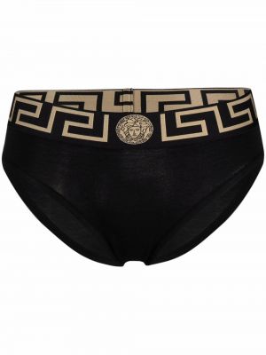 Pantalon culotte Versace noir