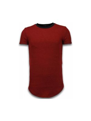 Tričko s krátkými rukávy Justing červené