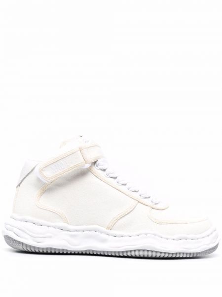 Sneakers ricamati Maison Mihara Yasuhiro bianco