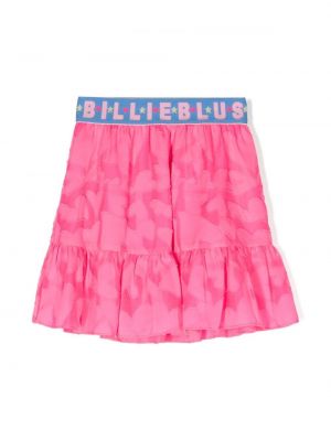 Minigonna con stampa Billieblush rosa