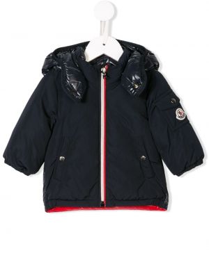 Lang pels for jenter Moncler Enfant blå