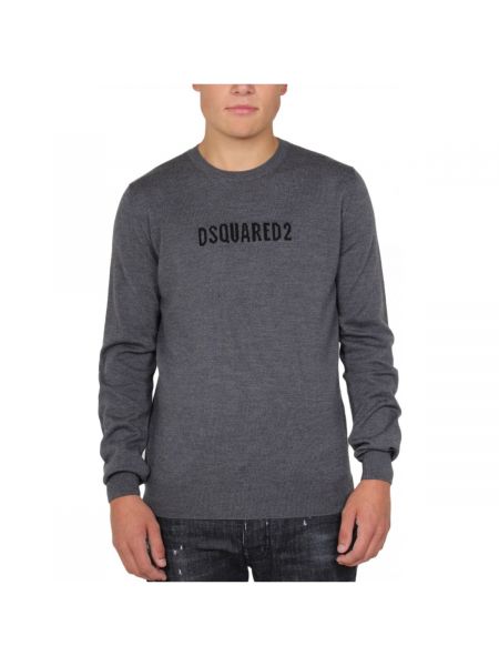 Sweter Dsquared szary