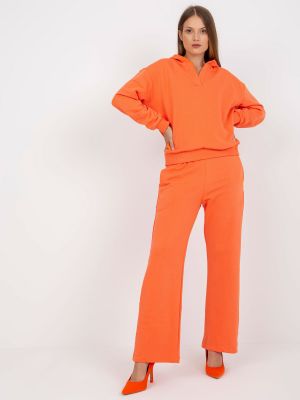 Φούτερ Fashionhunters πορτοκαλί