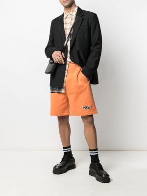 Pantalones cortos deportivos Valentino naranja