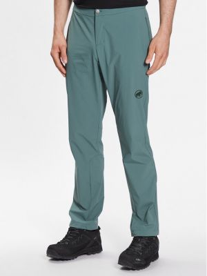 Спортни панталони Mammut зелено