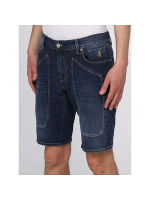 Szorty jeansowe slim fit Jeckerson niebieskie