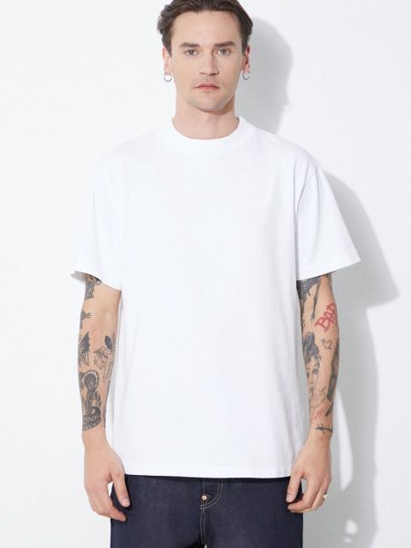 Bavlněné tričko 424 bílé