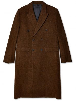 Manteau en laine Ernest W. Baker marron
