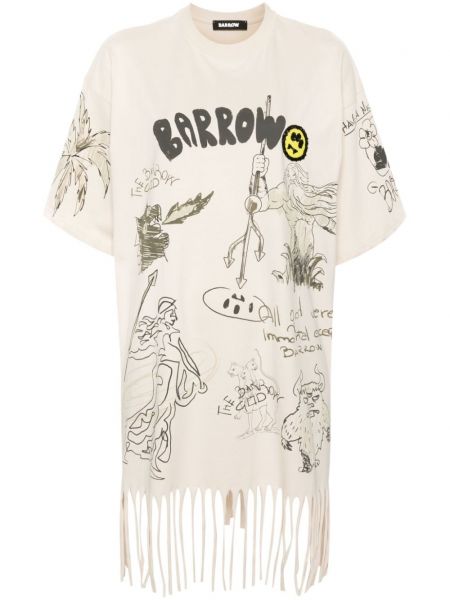 T-shirt à imprimé Barrow beige