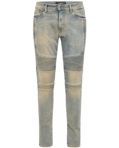 Priliehavé skinny fit džínsy Represent modrá
