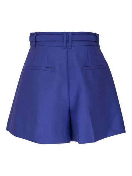 Shorts taille haute Zimmermann bleu