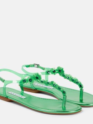 Sandale Aquazzura verde