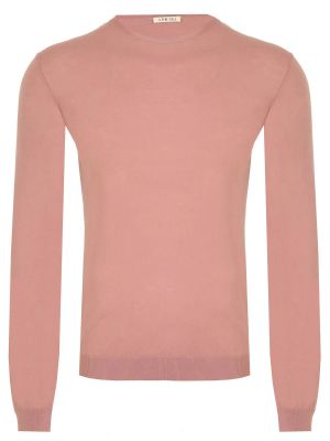 Хлопковый свитер L.b.m. 1911 розовый