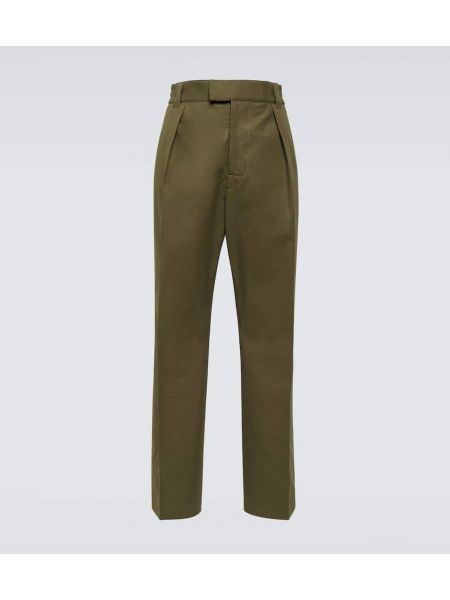 Pantaloni chino di cotone Loro Piana verde
