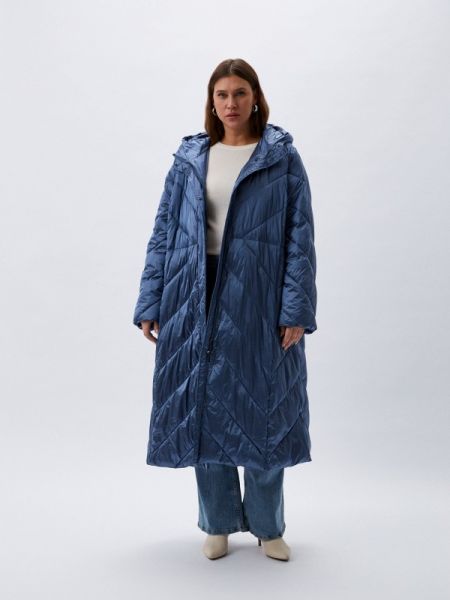 Утепленная куртка Persona By Marina Rinaldi синяя