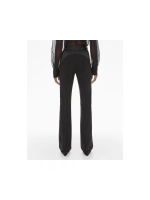 Pantalones de lana con bolsillos Helmut Lang negro