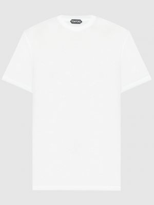Вишита футболка Tom Ford біла