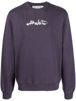 Trykt sweatshirt Off-white