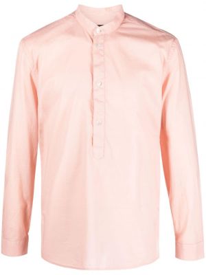 Koszula bawełniana Dondup różowa