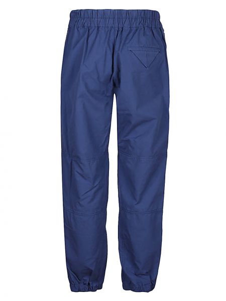 Pantaloni di cotone Bottega Veneta blu