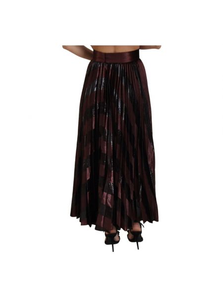 Falda larga Dolce & Gabbana marrón