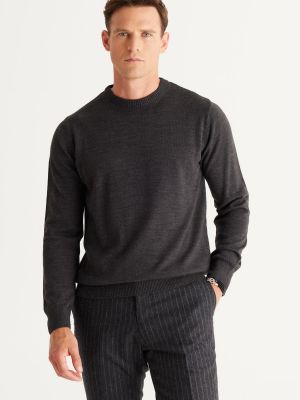 Priliehavý sveter so slieňovým vzorom Altinyildiz Classics