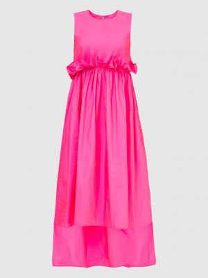 Сукня з оборками Red Valentino, рожеве