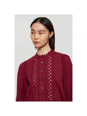 Bluzka koronkowa Antik Batik czerwona