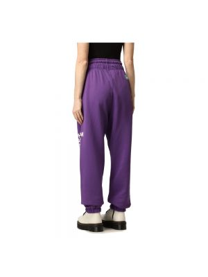 Pantalones de chándal de algodón con estampado Pharmacy Industry violeta