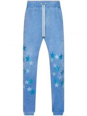 Pantaloni din bumbac cu stele Amiri