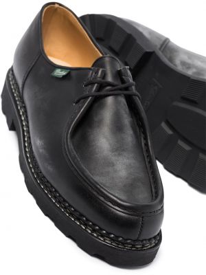 Mežģīņu kurpes ar šņorēm Paraboot melns
