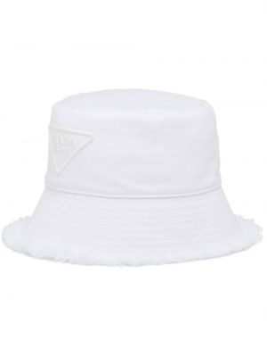 Kepurė Prada balta