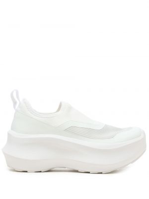Sneakers con platform Comme Des Garçons bianco