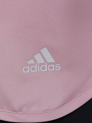 Kraťasy s vysokým pasem Adidas Performance růžové