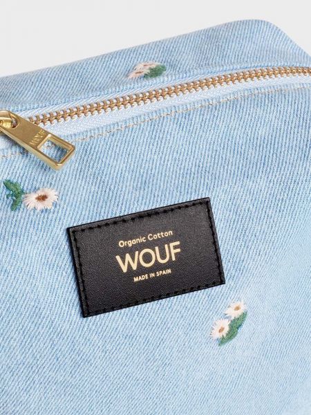 Kozmetična torbica Wouf modra