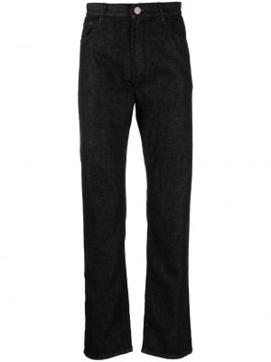 Straight jeans Giorgio Armani schwarz