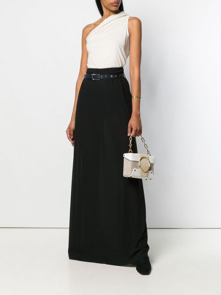Falda larga Ralph Lauren Collection negro