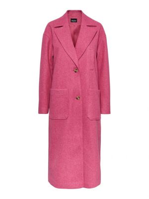Płaszcz Pieces różowy