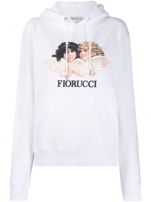 Sudadera con capucha Fiorucci blanco