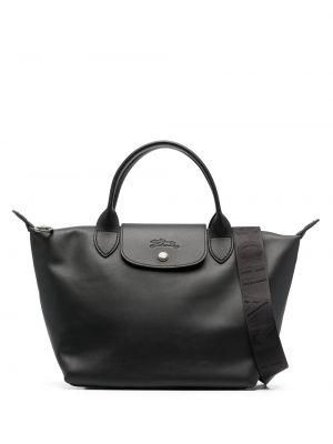 Mini taška Longchamp čierna