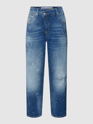 Jeansy w gwiazdy Mac niebieskie
