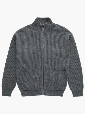 Veste en tricot French Connection gris