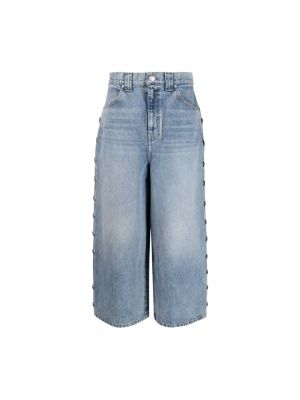 Bootcut jeans mit spikes Khaite blau