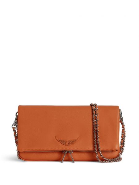 Læder kædetasker Zadig&voltaire orange