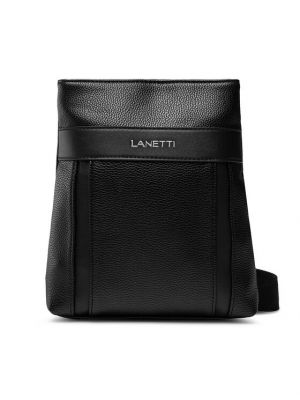 Τσάντα ώμου Lanetti μαύρο