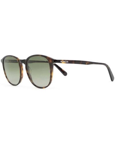 Sluneční brýle Moncler Eyewear hnědé