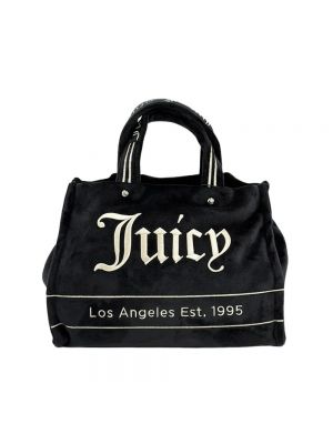 Czarna shopperka Juicy Couture